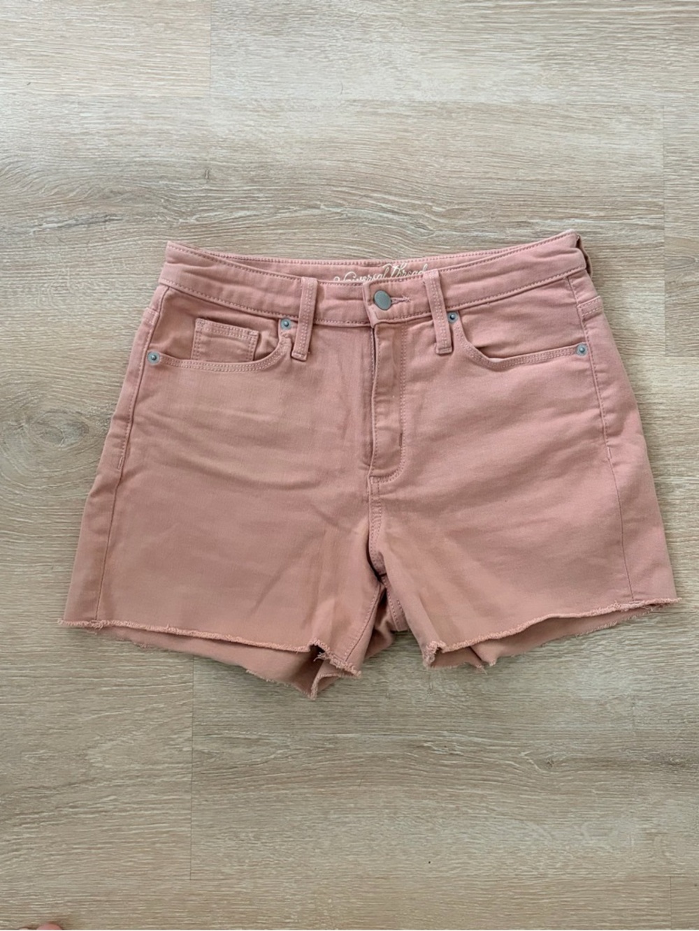 Universal Thread Dusty Rose High-Rise Cutoff Denim Shorts- Size 4